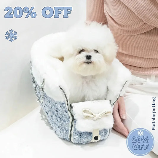 PAWVVY Go Out Bag Walking Dog Portable Shoulder Bag