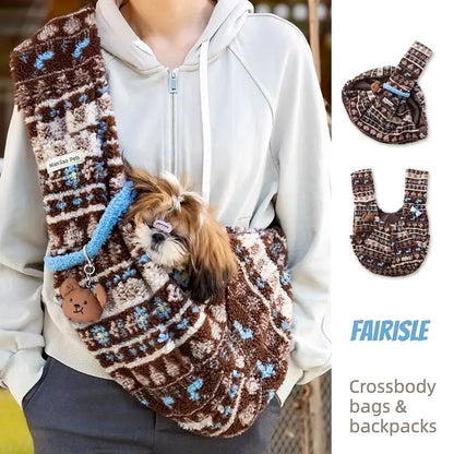 PAWVVY 2-in-1 Pet Carrier Backpack for Small Dogs & Cats