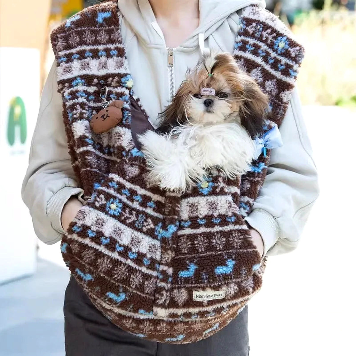 PAWVVY 2-in-1 Pet Carrier Backpack for Small Dogs & Cats