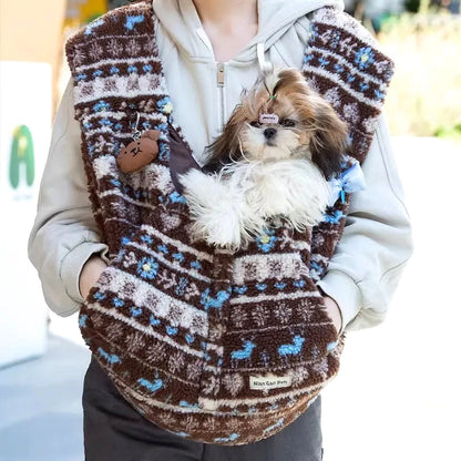 PAWVVY 2-in-1 Pet Carrier Backpack for Small Dogs & Cats