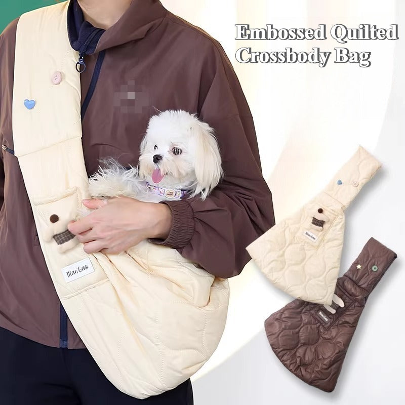 PAWVVY Pet Crossbody Backpack