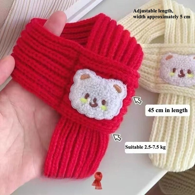 PAWVVY Pet Knit Scarf