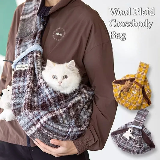 PAWVVY Pet Crossbody Backpack