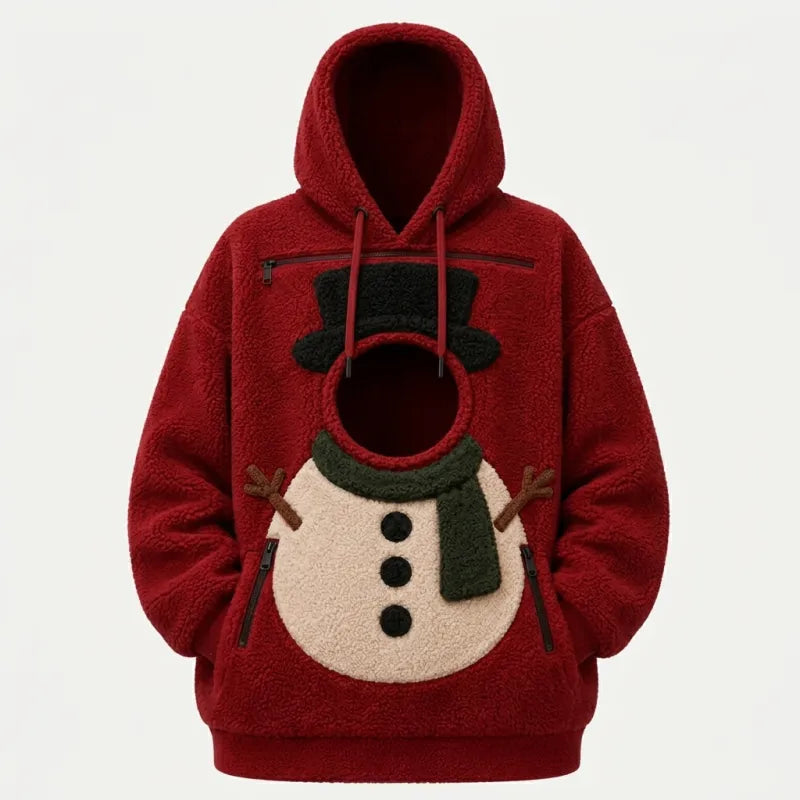 PAWVVY Christmas Pet Pouch Hoodie