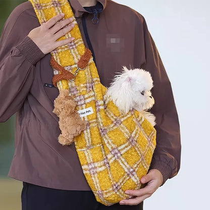 PAWVVY Pet Crossbody Backpack