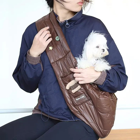 PAWVVY Pet Crossbody Backpack