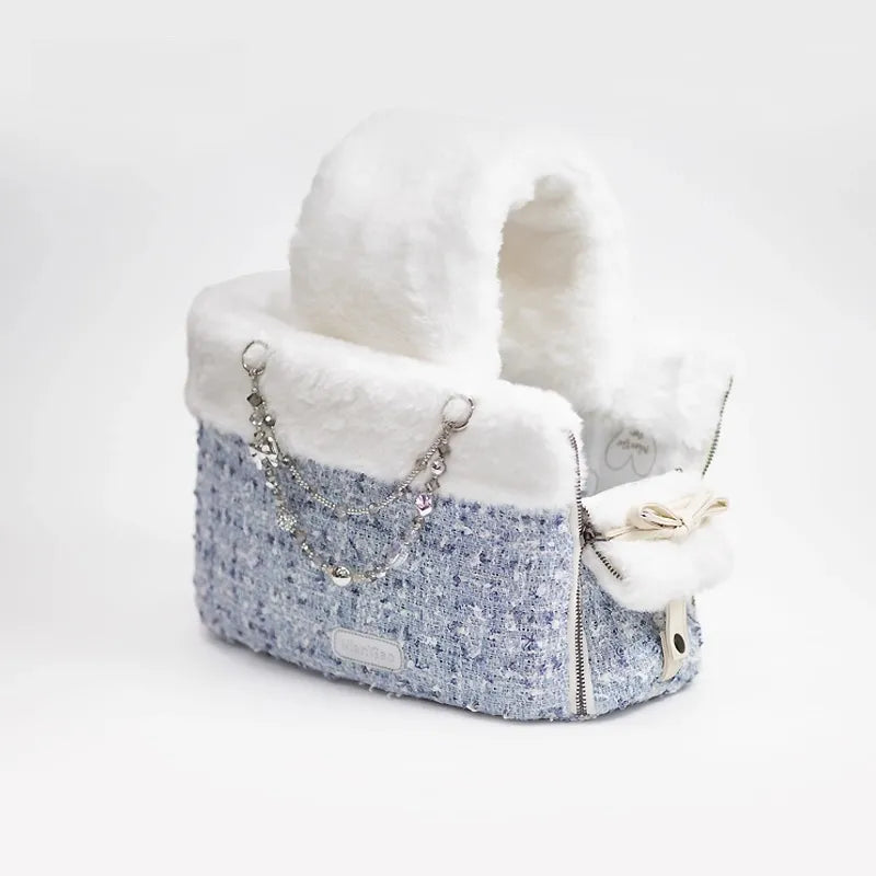 Small Body Dog Winter Light Go Out Bag Walking Dog Portable Shoulder Bag