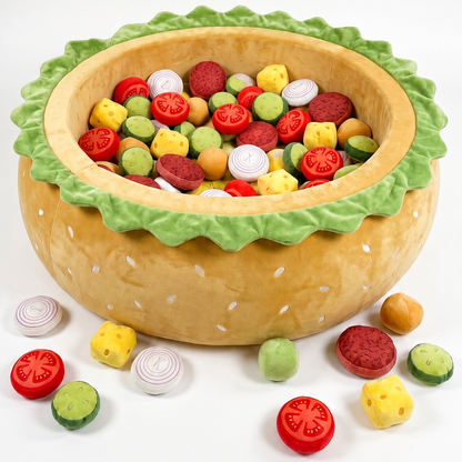 PAWVVY Burger Ball Pit