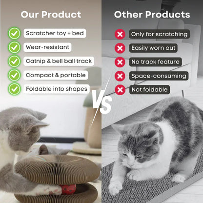 PAWVVY Cat Scratching Ball Toy