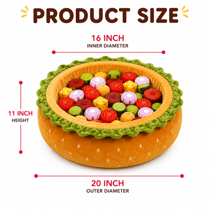 PAWVVY Burger Ball Pit