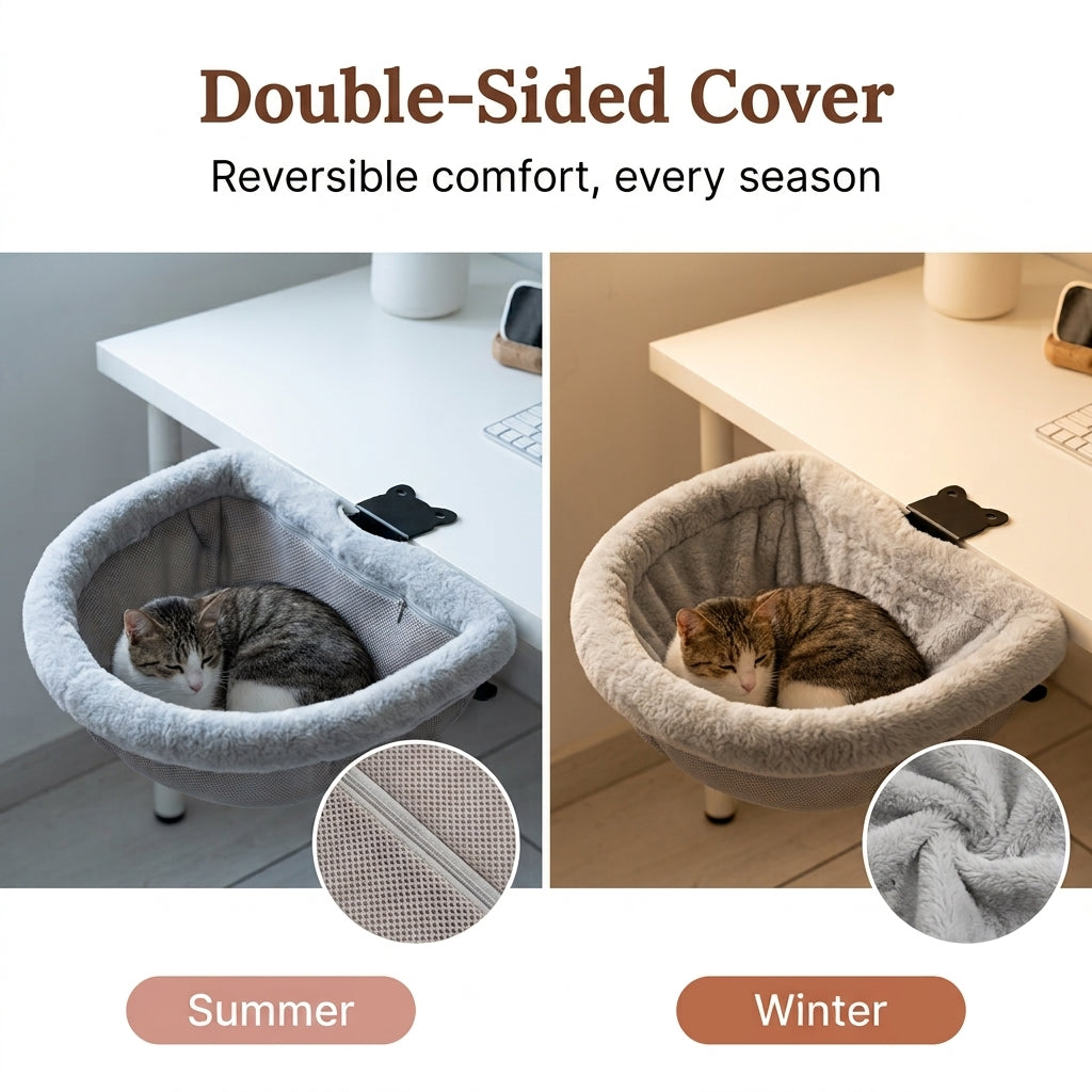 PAWVVY DeskSide Cat Hammock