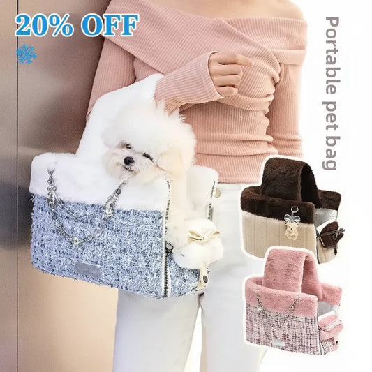 PAWVVY Go Out Bag Walking Dog Portable Shoulder Bag