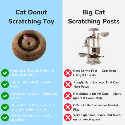 PAWVVY Cat Scratching Ball Toy