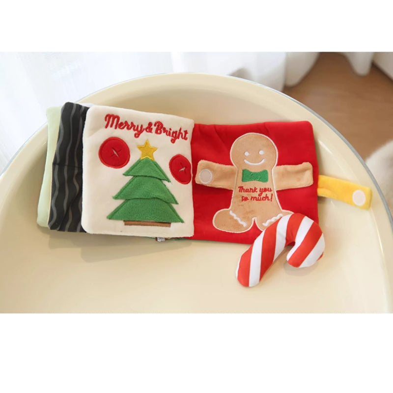 PAWVVY Christmas Snuffle Toy Book