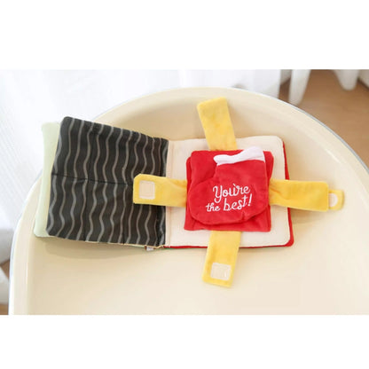 PAWVVY Christmas Snuffle Toy Book