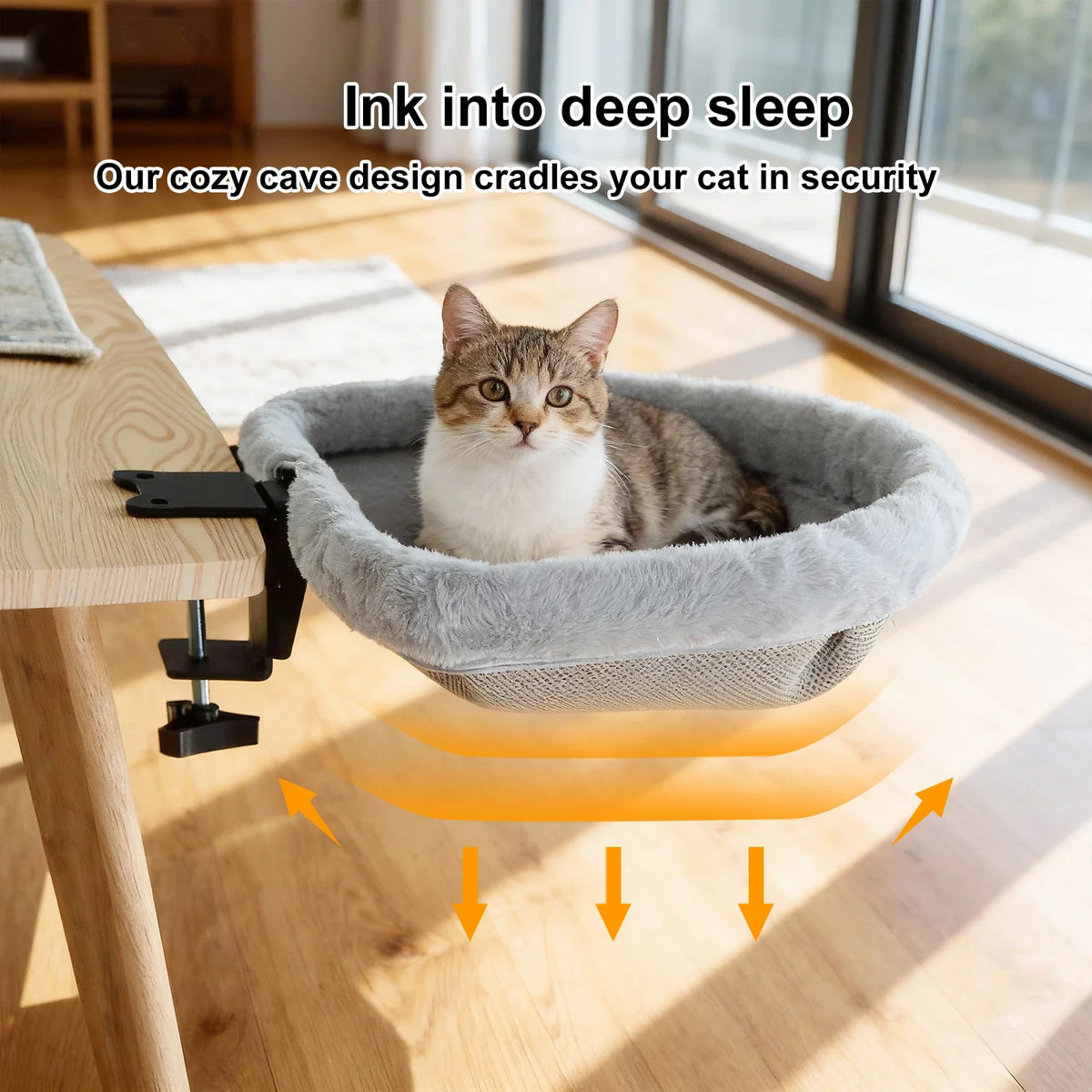 PAWVVY DeskSide Cat Hammock