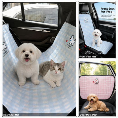 PAWVVY full kit with red door mats clean collage