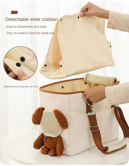 PAWVVY Pet Carrier Shoulder Bag