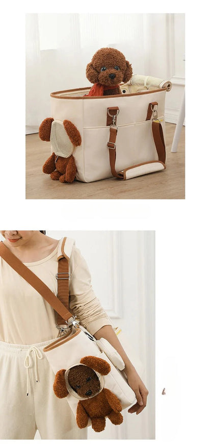 PAWVVY Pet Carrier Shoulder Bag