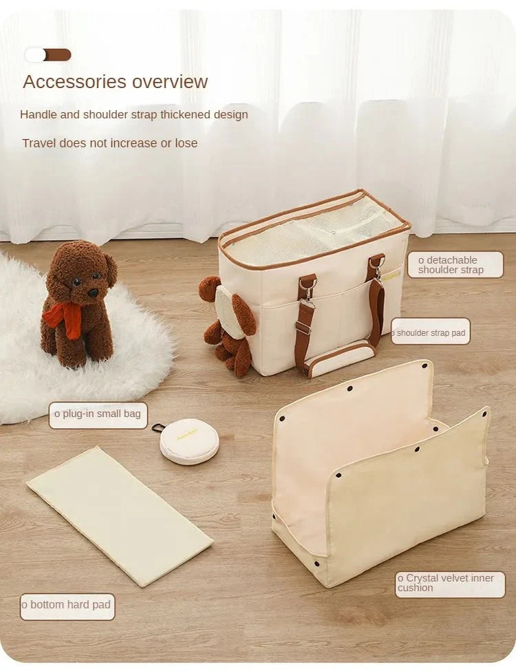 PAWVVY Pet Carrier Shoulder Bag